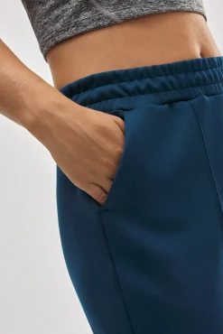 Pantalón jogger deportivo con bolsillos azul