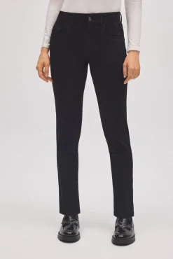 Pantalón vaquero efecto push-up slim negro