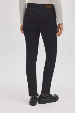 Pantalón vaquero efecto push-up slim negro