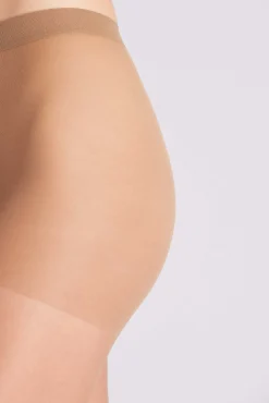 Panty 15 denier bronce