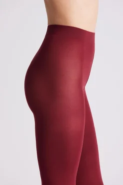 Panty básico 70 denier granate