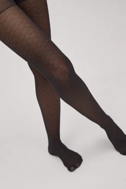 Panty de micro red con topos