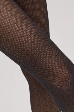 Panty de micro red con topos