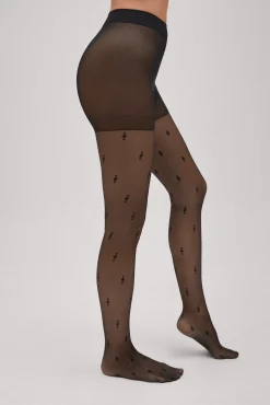 Panty estampado geométrico 20 denier