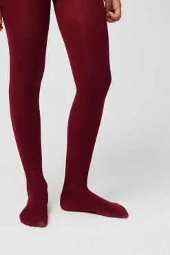 Panty infantil 70 denier granate