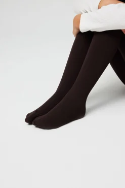 Panty infantil 70 denier marrón