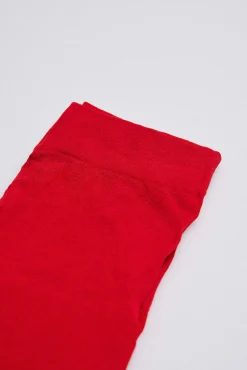 Panty infantil 30 denier rojo