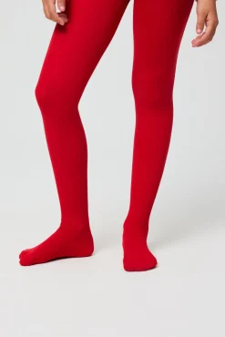 Panty infantil 70 denier rojo