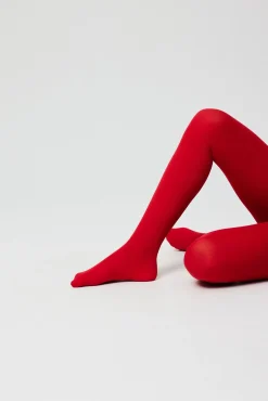 Panty infantil 70 denier rojo