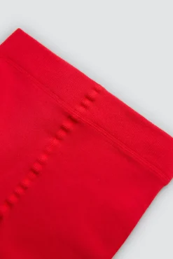 Panty infantil térmico 160 den rojo