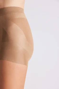 Panty reductor 15 denier bronce