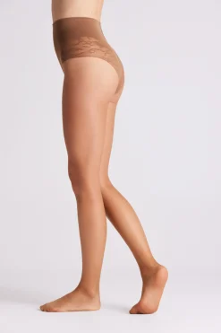 Panty reductor 10 denier coffee