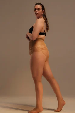 Panty reductor 10 denier coffee