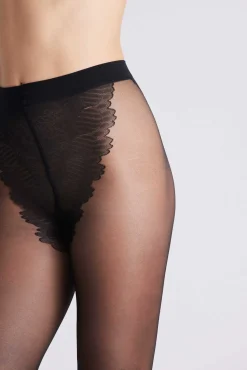 Panty sin costuras 20 denier negro