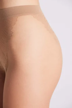 Panty sin costuras 20 denier beige