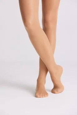 Panty sin costuras 40 denier beige