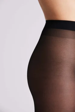 Panty sin costuras 40 denier negro