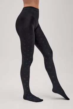 Panty térmico estampado lunares 140 denier