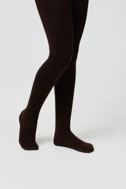 Panty térmico infantil 140 denier marrón