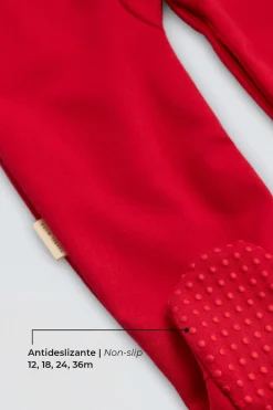 Pelele bebé afelpado estampado Navidad