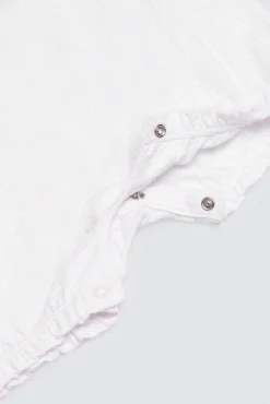 Pelele bebé corto Ocean Tales rosa