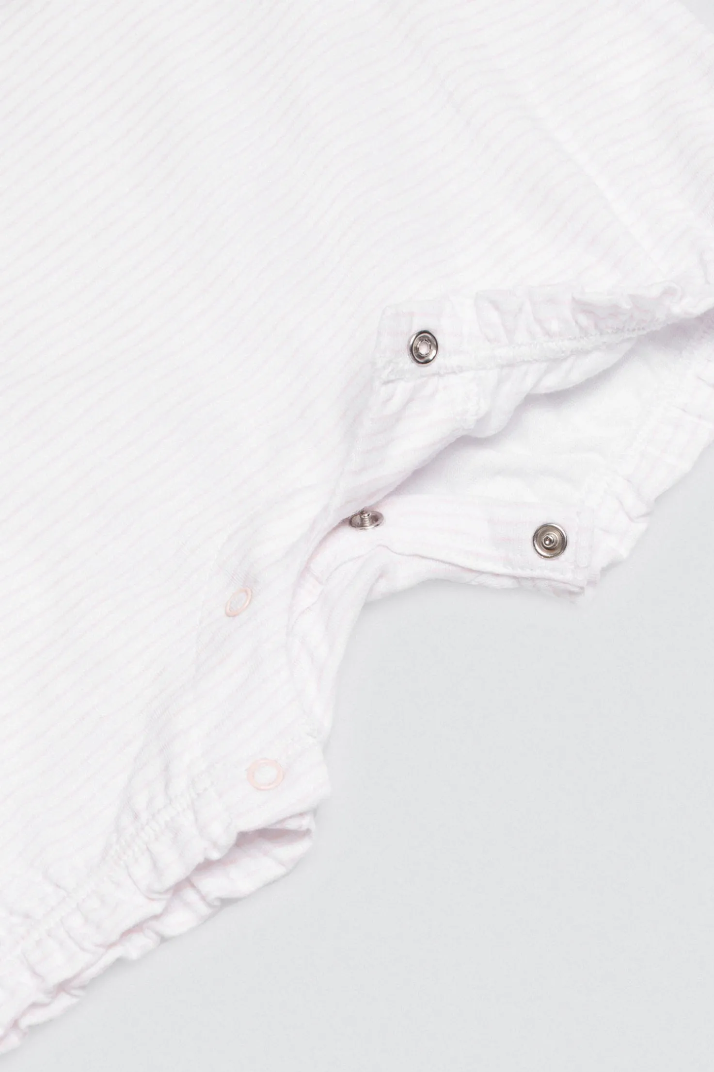 Pelele bebé corto Ocean Tales rosa