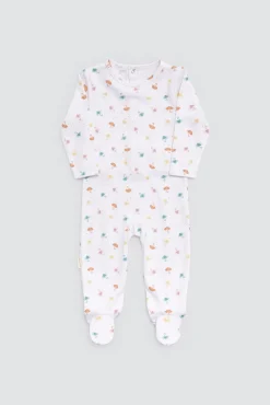 Pelele bebé manga larga estampado Rain