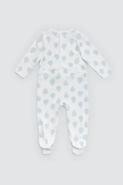 Pelele bebé manga larga estampado globos