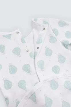 Pelele bebé manga larga estampado globos