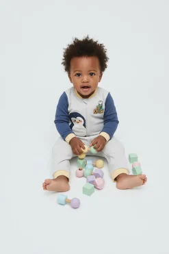 Pelele bebé manga larga Penguin Toy