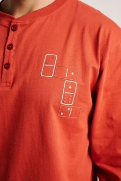 Pijama hombre estampado dominó | MUYDEMI