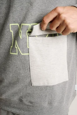 Pijama hombre largo algodón NYC | MUYDEMI