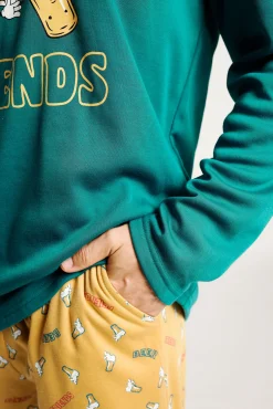 Pijama hombre largo Let's beer friends | MUYDEMI