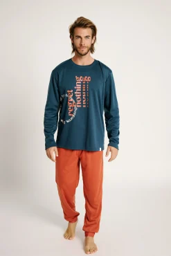 Pijama hombre largo Regret Nothing | MUYDEMI