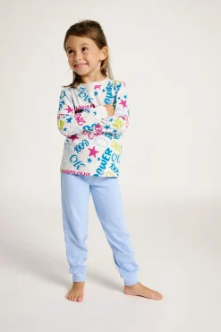 Pijama infantil 2-8 años algodón estampado Girl power | MUYDEMI