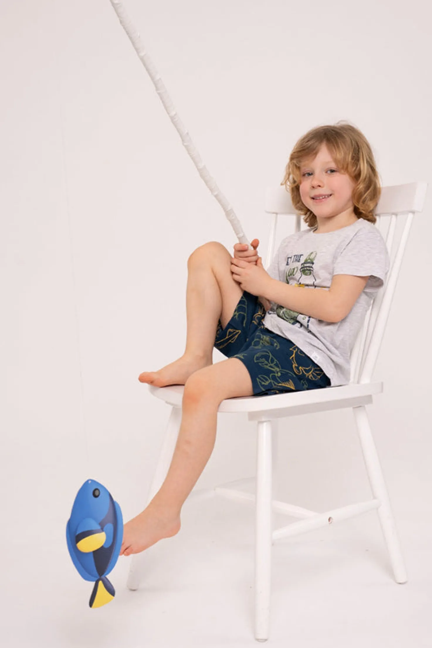 Pijama infantil corto algodón Let the Sea | MUYDEMI