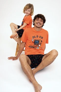 Pijama infantil corto algodón Old es Cool | MUYDEMI