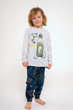 Pijama infantil largo algodón Let the Sea | MUYDEMI