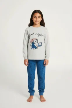 Pijama juvenil 10-16 años búho | MUYDEMI