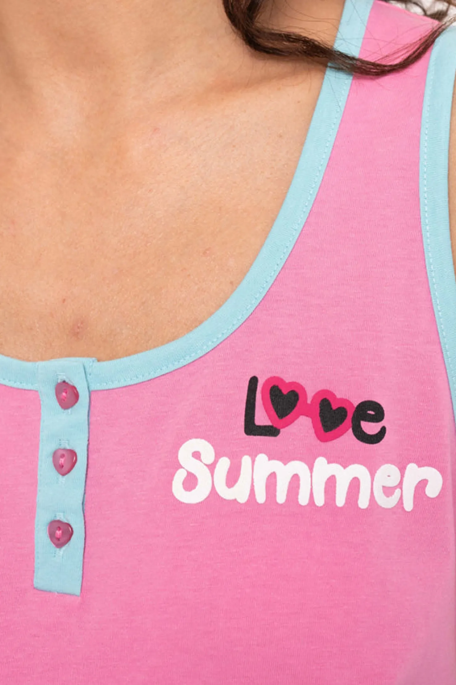 Pijama mujer corto algodón estampado Summer | MUYDEMI