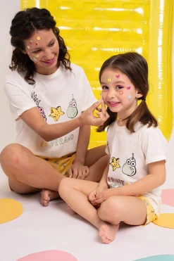 Pijama mujer corto algodón estampado Fruits | MUYDEMI