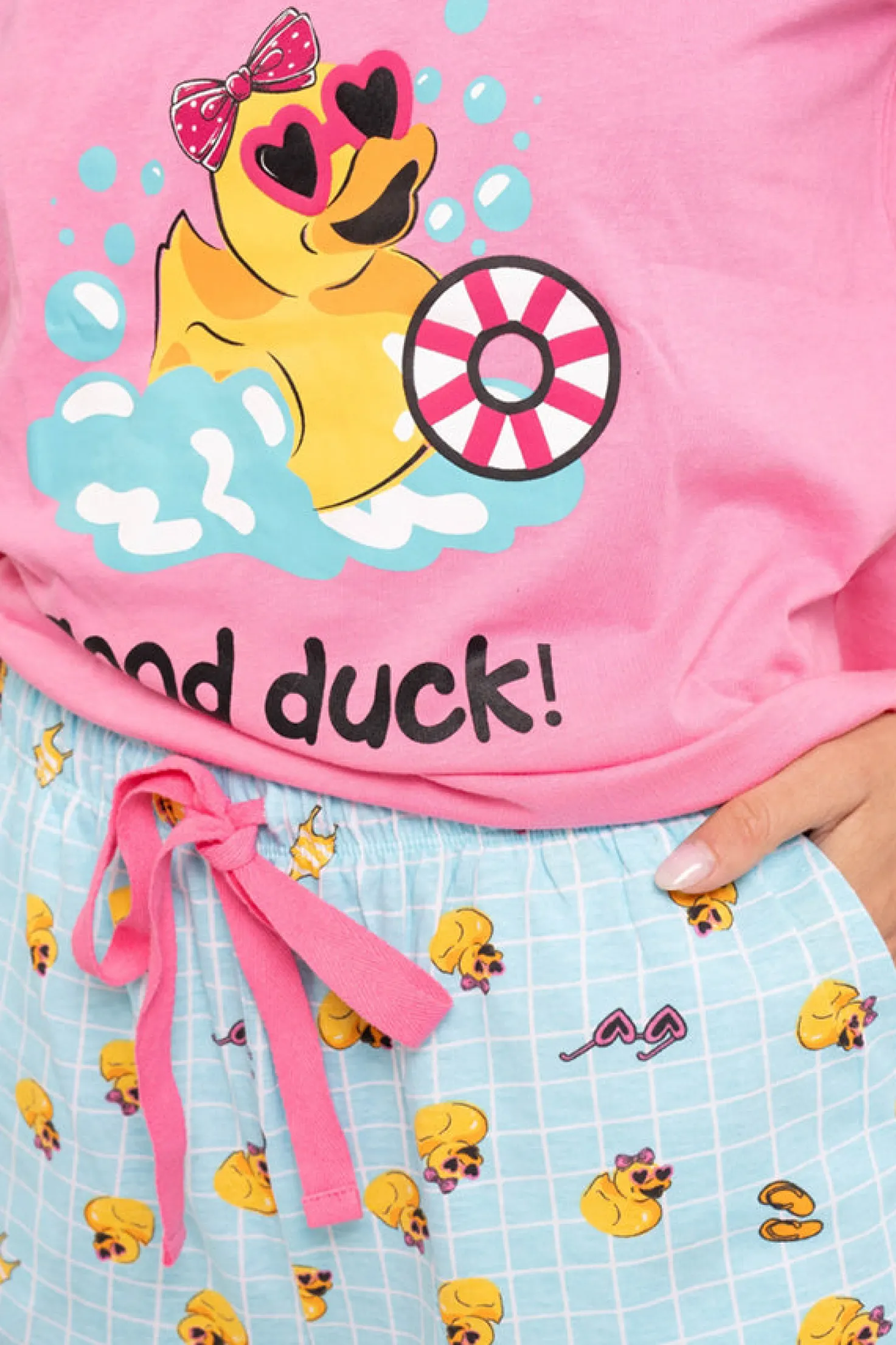 Pijama mujer corto algodón Good Duck | MUYDEMI