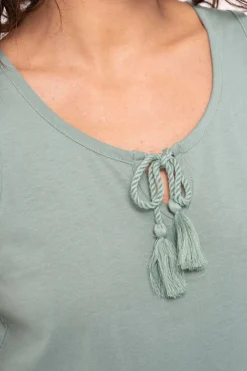 Pijama mujer corto detalle escote | MUYDEMI