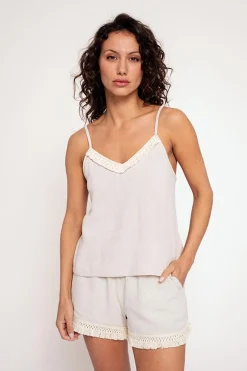 Pijama mujer de lino | MUYDEMI