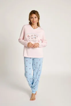 Pijama mujer largo Dream Garden | MUYDEMI
