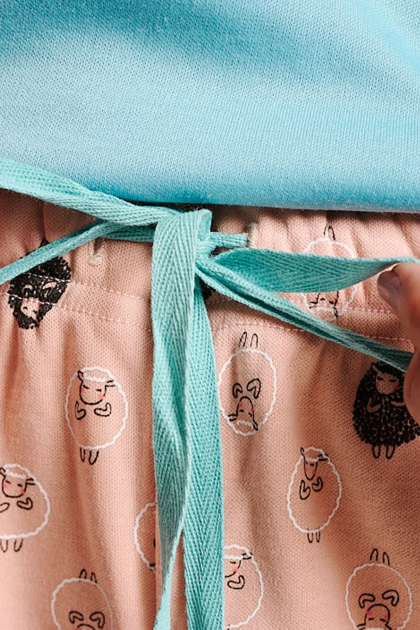 Pijama mujer largo estampado ovejas | MUYDEMI