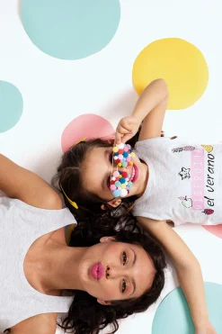 Pijama mujer tirantes algodón estampado Fruits | MUYDEMI