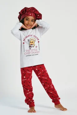 Pijama niña 10-16 años algodón estampado Chef | MUYDEMI