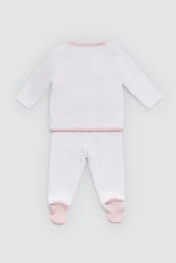 Set primera puesta recién nacido rosa