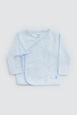 Set primera puesta recién nacido azul